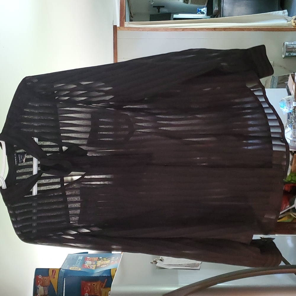Sheer blouse
